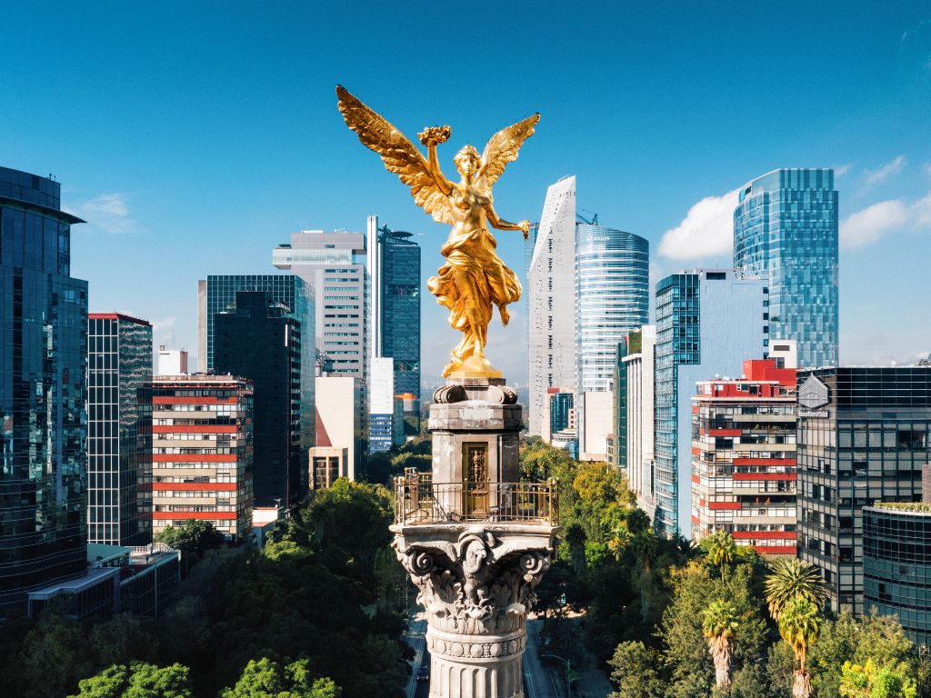 Mexico City and Mérida, Mexico